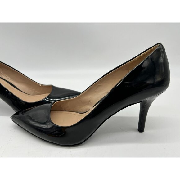 BCBGeneration Patent Leather Pointed Toe Heels Pumps Womens Size 9.5M Black - Picture 10 of 15